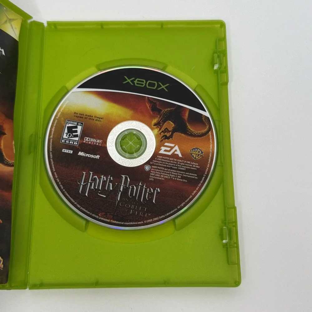 Harry Potter and the Goblet of Fire (Microsoft Xbox, 2005) CIB Tested Working